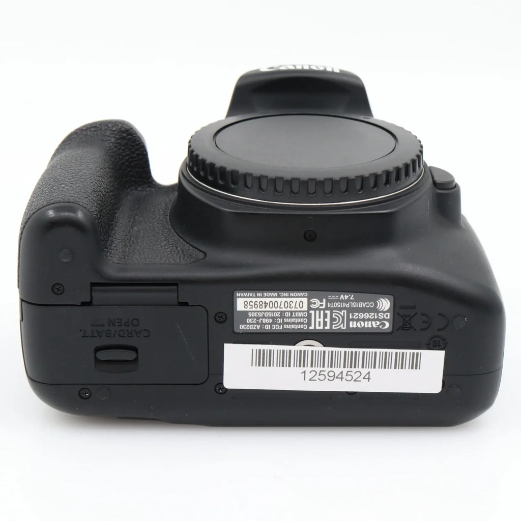 Canon EOS 1300D body used