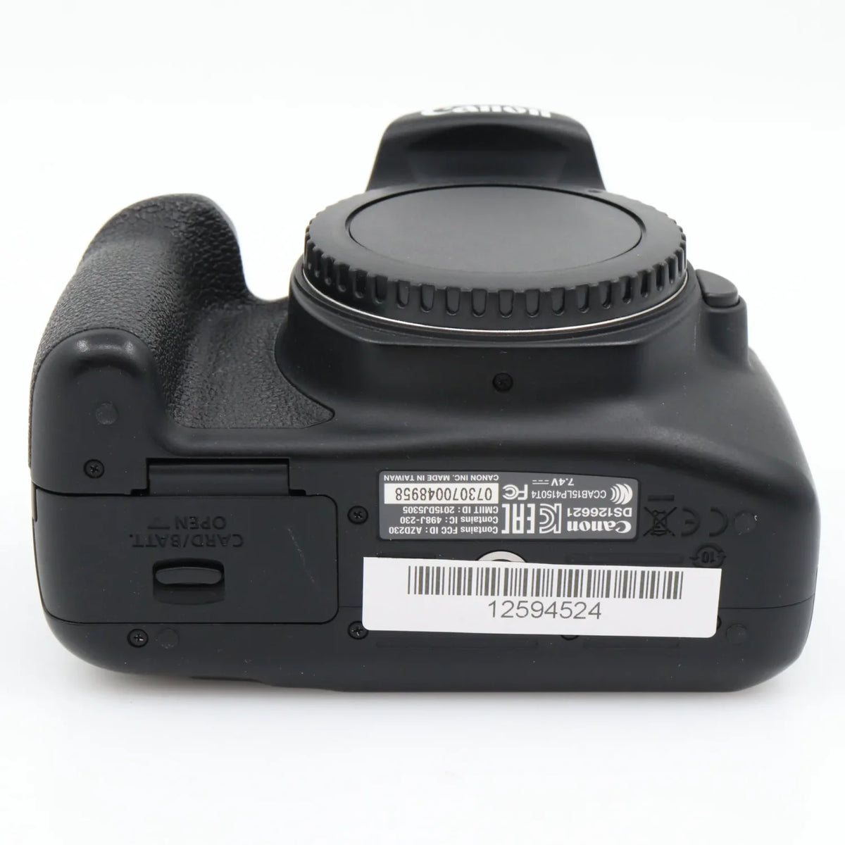 Canon EOS 1300D body used