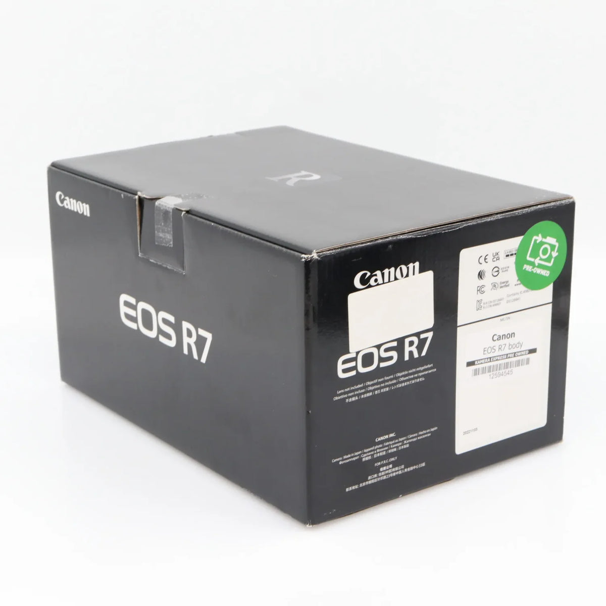Canon EOS R7 boîtier occasion