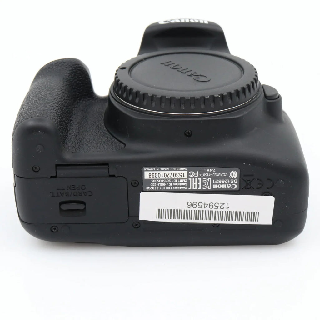 Canon EOS 1300D body used