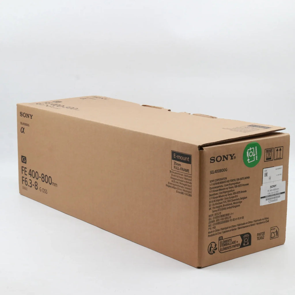 Sony FE 400-800mm F/6.3-8 G OSS used