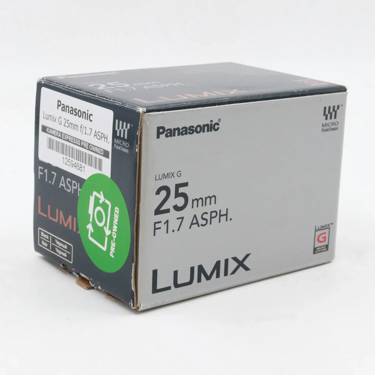 Panasonic Lumix G 25mm f/1.7 ASPH. used