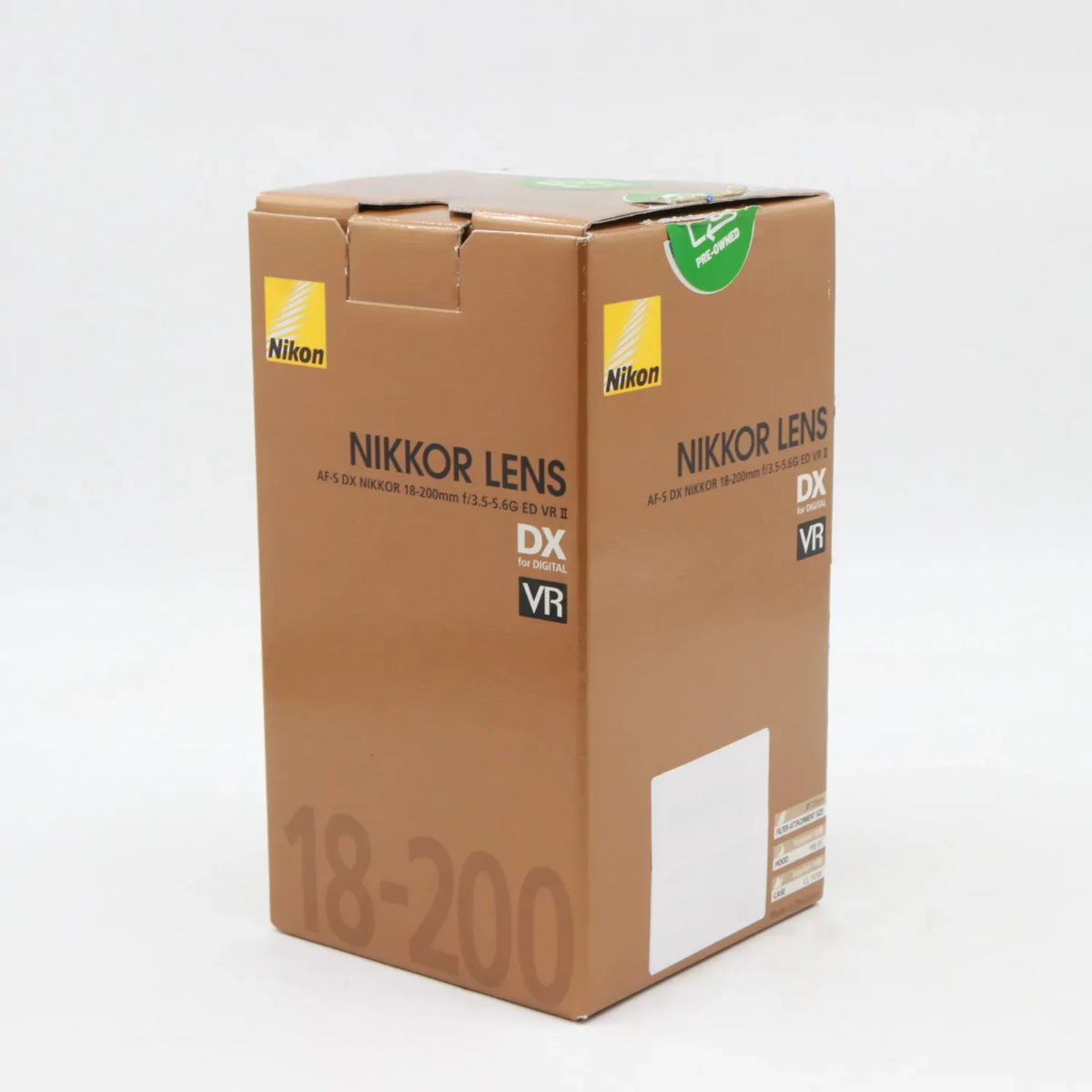 Nikon AF-S 18-200mm f/3.5-5.6G ED DX VR II occasion