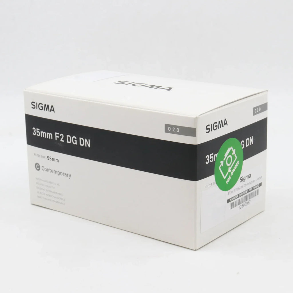 Sigma 35mm f/2 DG DN Contemporary L-mount occasion