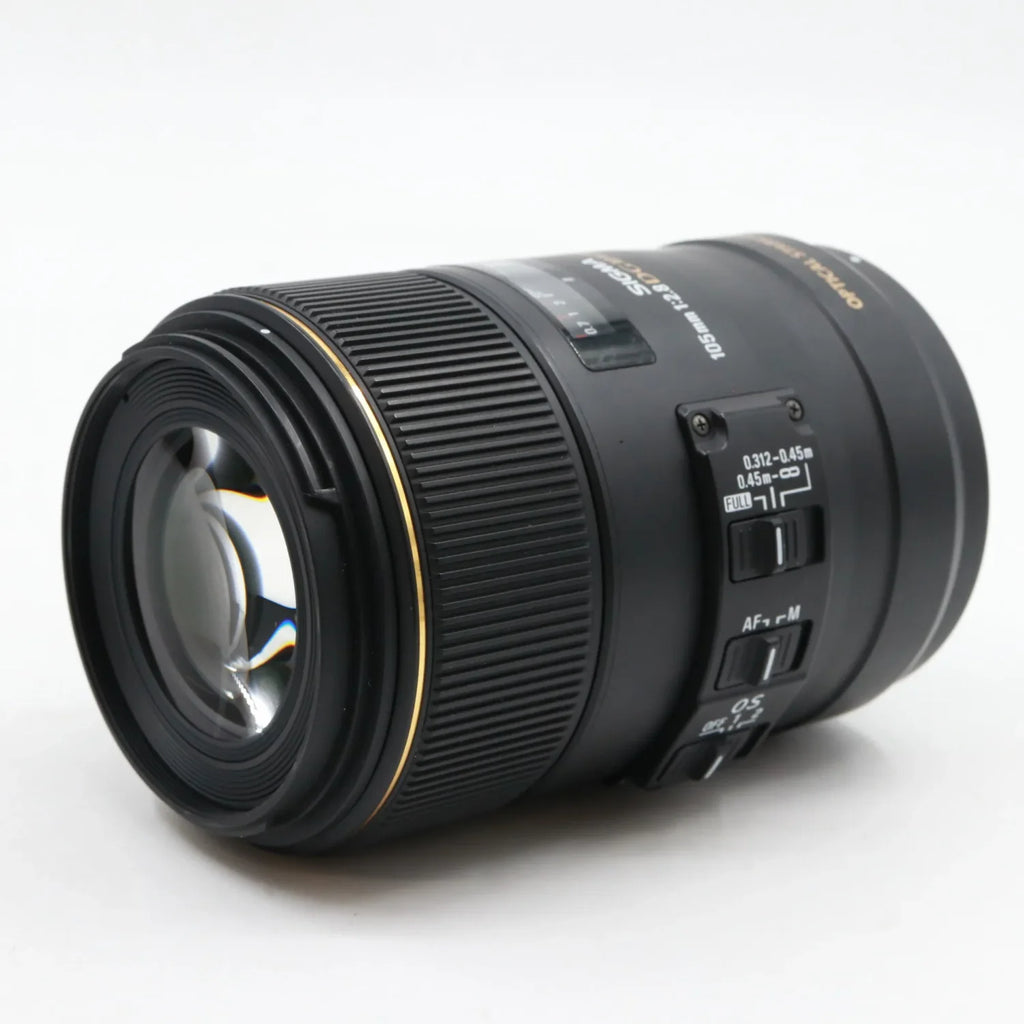 Sigma 105mm f/2.8 EX DG Macro OS HSM Nikon FX occasion