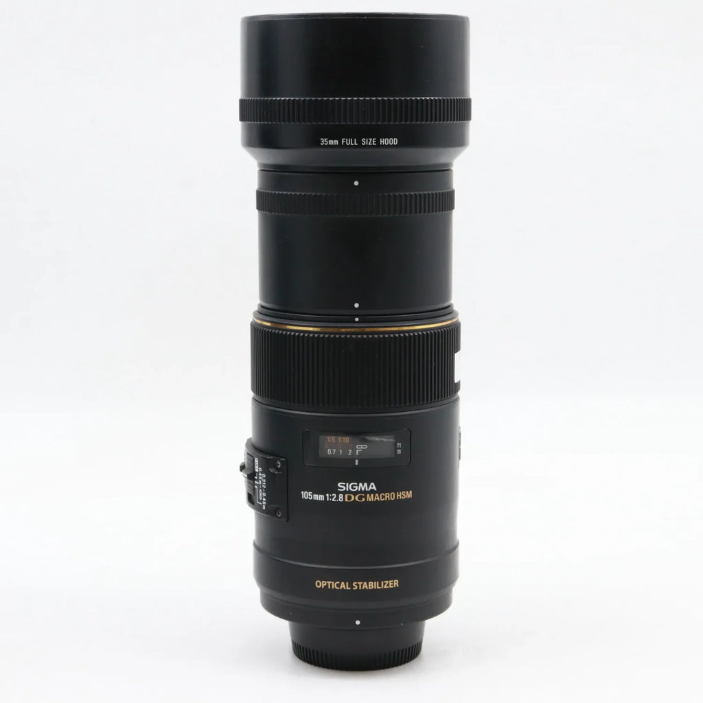 Sigma 105mm f/2.8 EX DG Macro OS HSM Nikon FX occasion