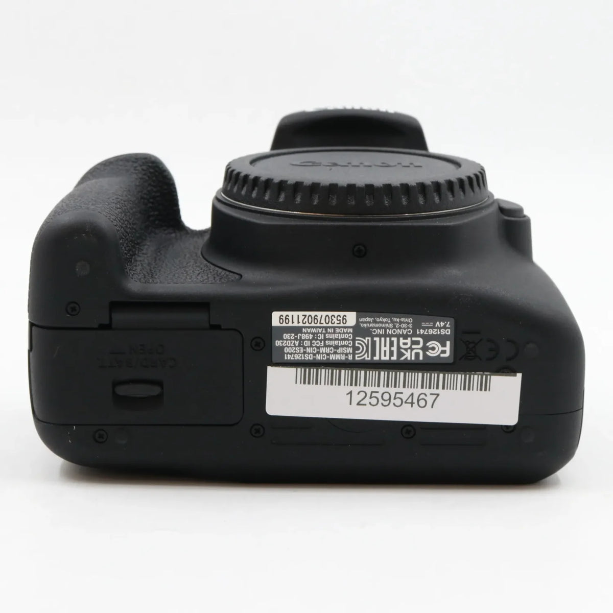 Canon EOS 2000D body used