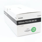 Sigma 500mm f/5.6 DG DN OS Sports Sony E-mount used