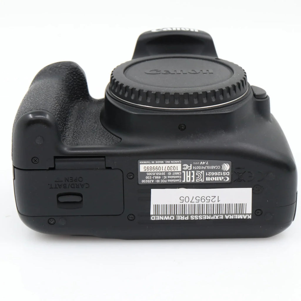Canon EOS 1300D body used