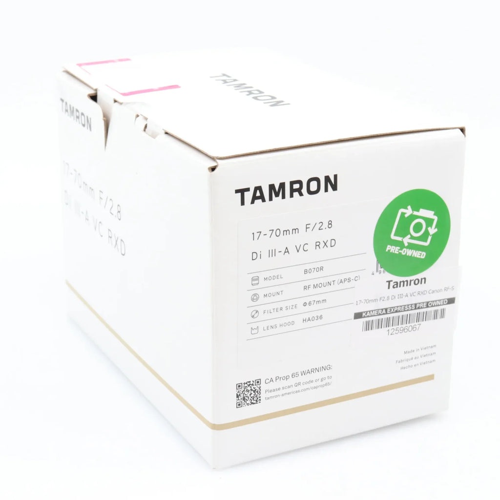 Tamron 17-70mm F2.8 Di III-A VC RXD Canon RF-S occasion