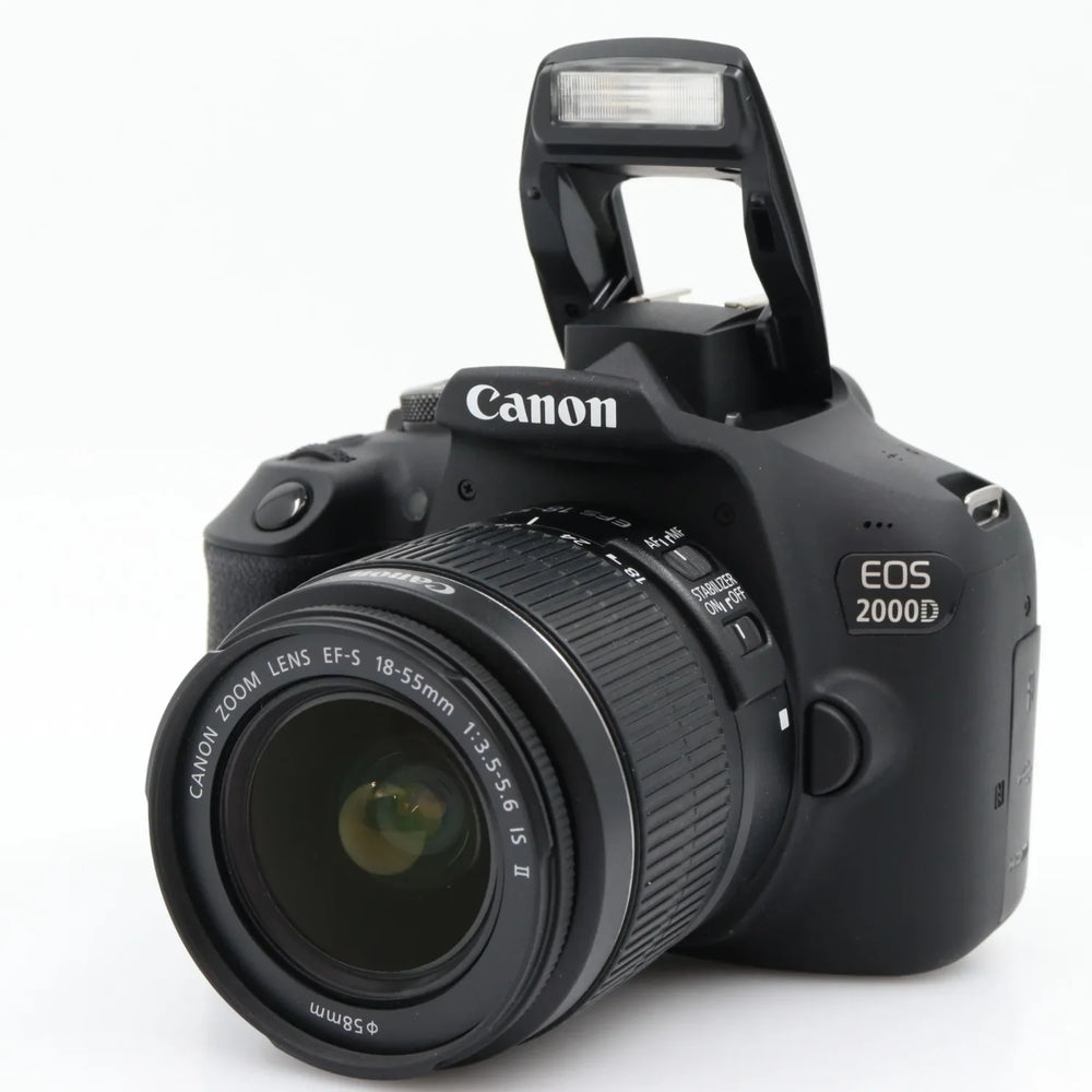 Canon EOS 2000D + EF-S 18-55mm f/3.5-5.6 IS II occasion
