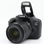 Canon EOS 2000D + EF-S 18-55mm f/3.5-5.6 IS II occasion