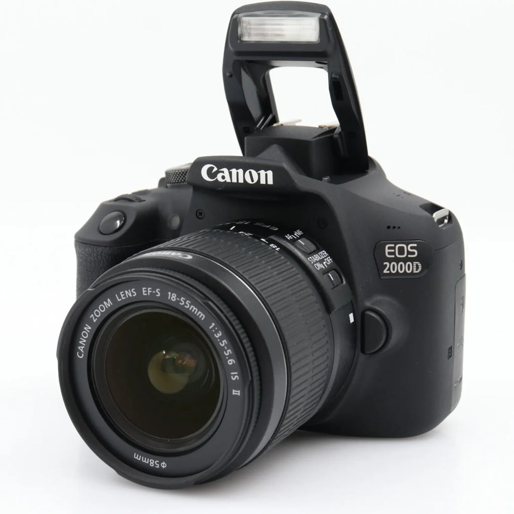 Canon EOS 2000D + EF-S 18-55mm f/3.5-5.6 IS II used
