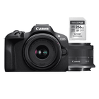 Canon EOS R100 + RF-S 18-45mm IS STM + Lexar 256 GB SD-kaart 