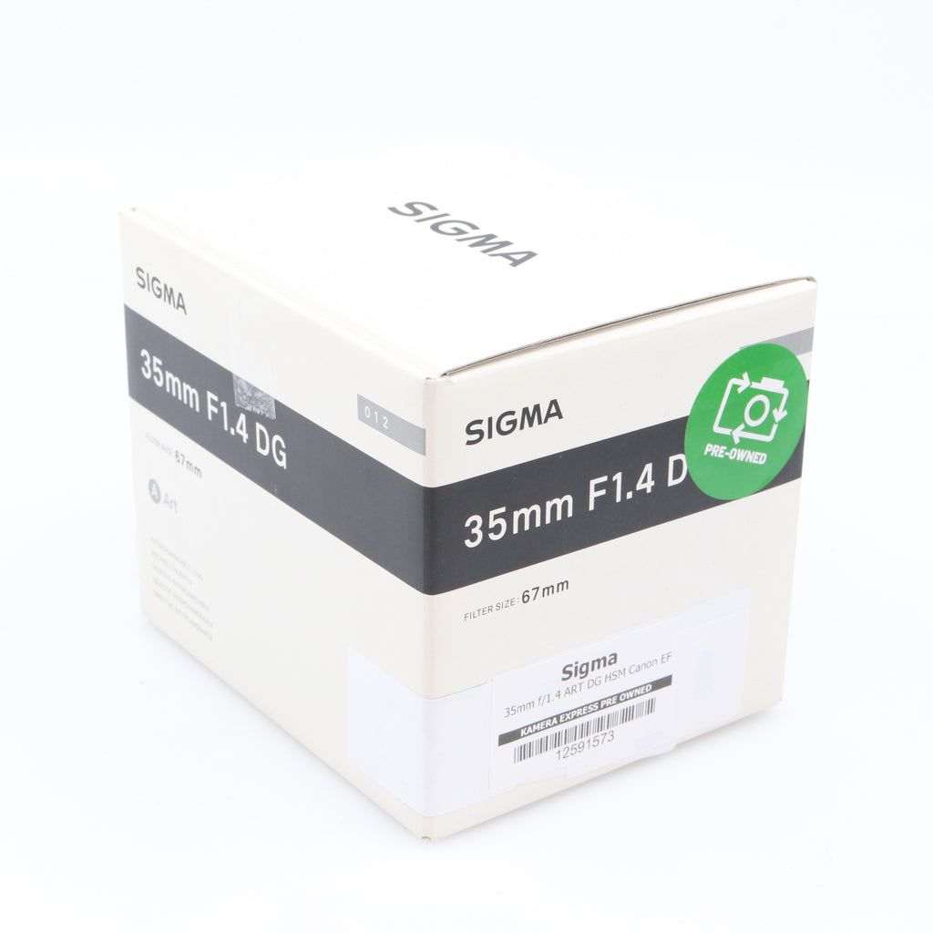 Sigma 35mm f/1.4 ART DG HSM Canon EF occasion
