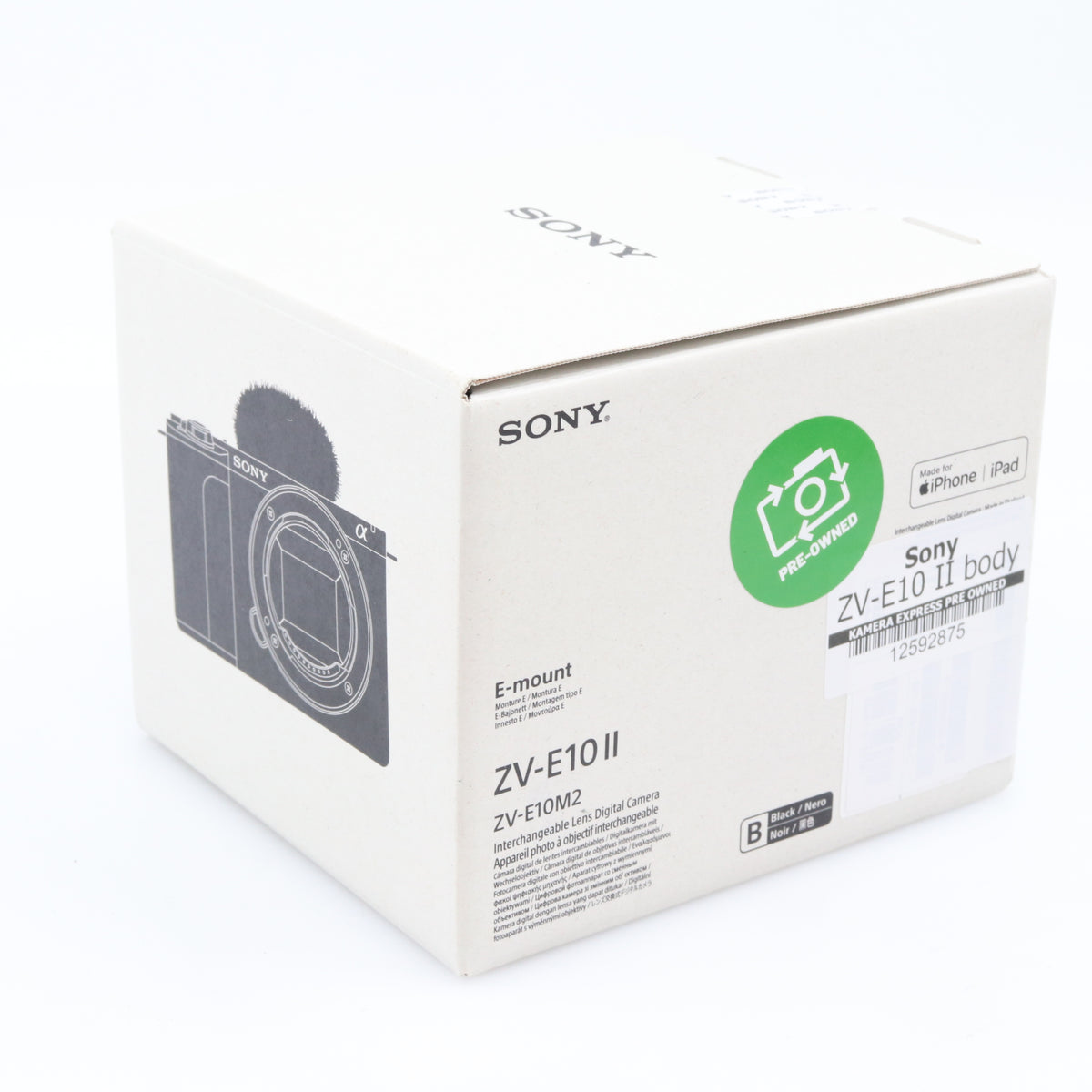 Sony ZV-E10 II Gehäuse gebraucht