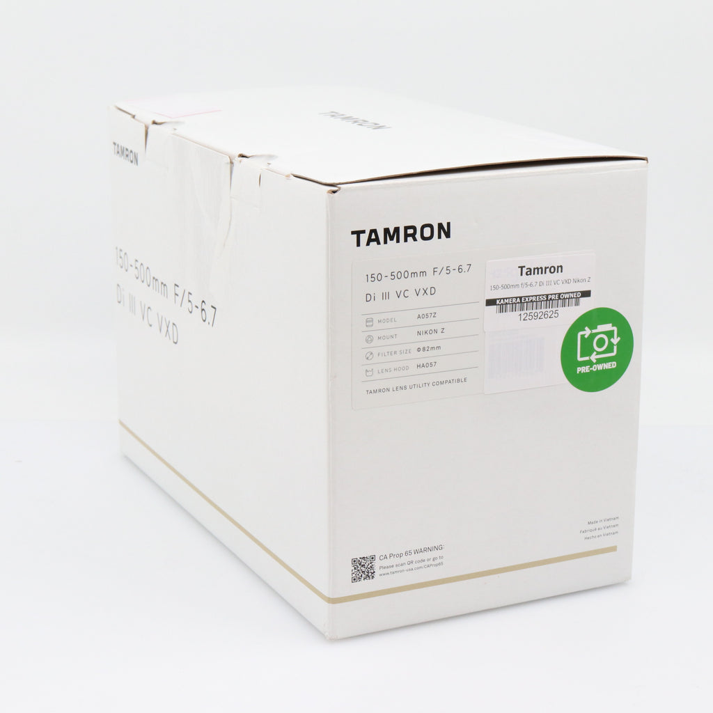 Tamron 150-500mm f/5-6.7 Di III VC VXD Nikon Z gebraucht