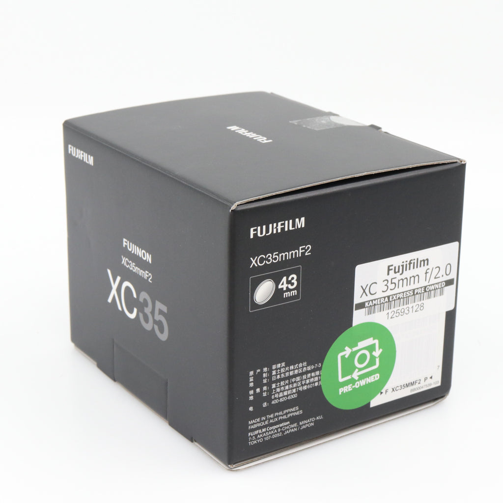 Fujifilm XC 35mm F/2.0 occasion