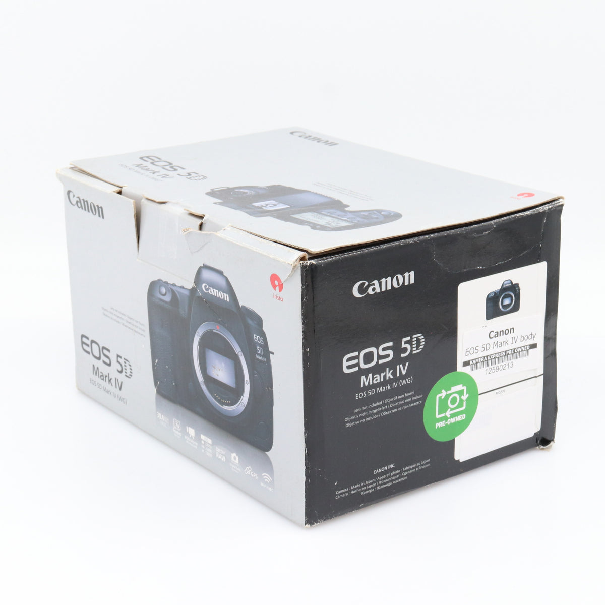 Canon EOS 5D Mark IV boîtier occasion