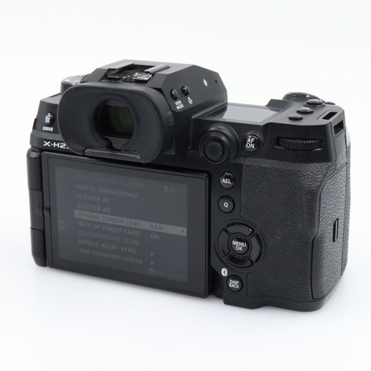 Fujifilm X-H2S body used