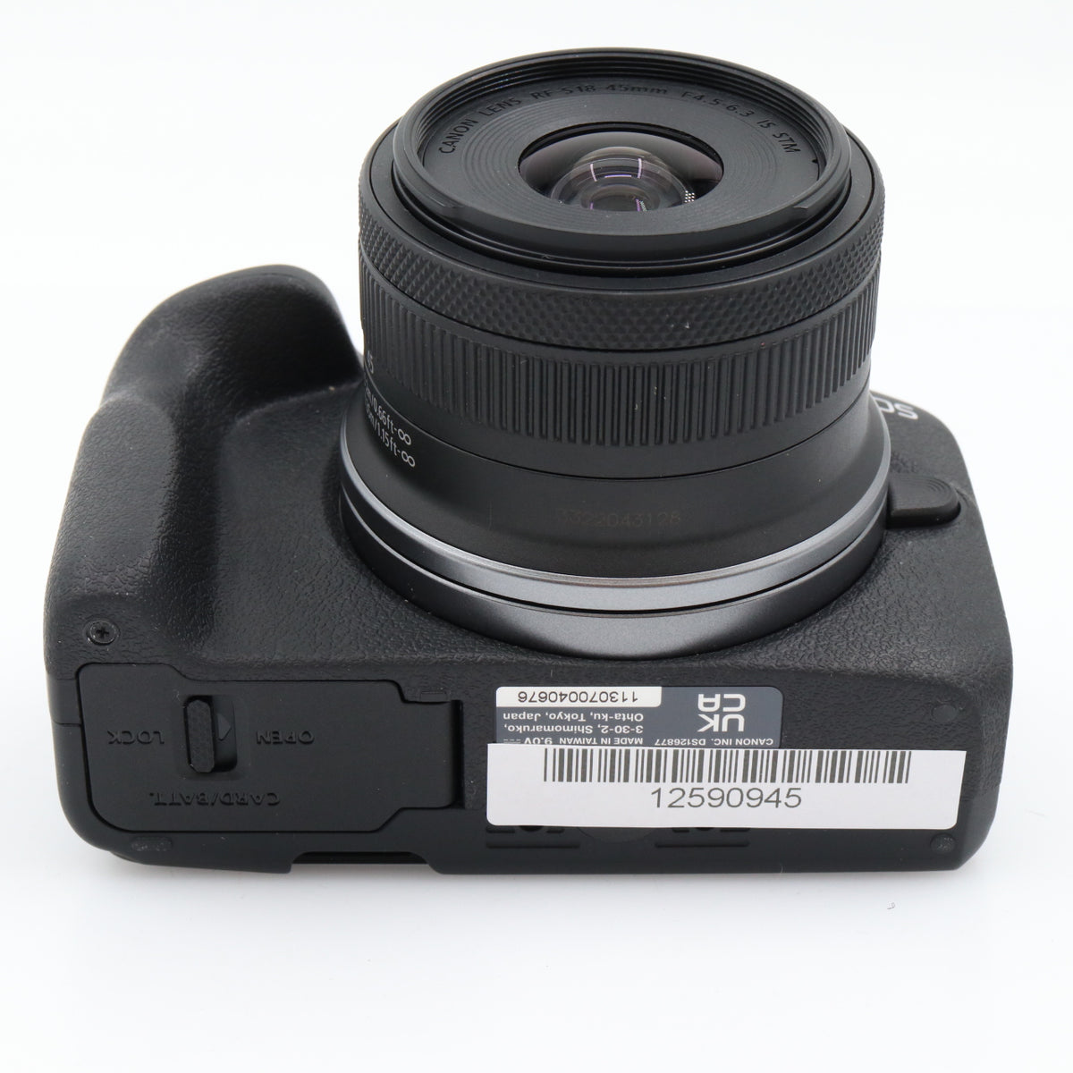 Canon EOS R50 + RF-S 18-45mm f/4.5-6.3 IS STM used