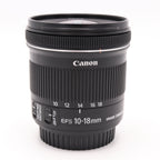 Canon EF-S 10-18mm F/4.5-5.6 IS STM used