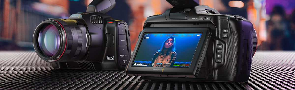 Bannière de marque Blackmagic