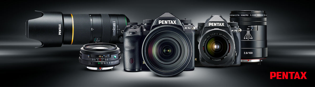 Bannière de marque Pentax