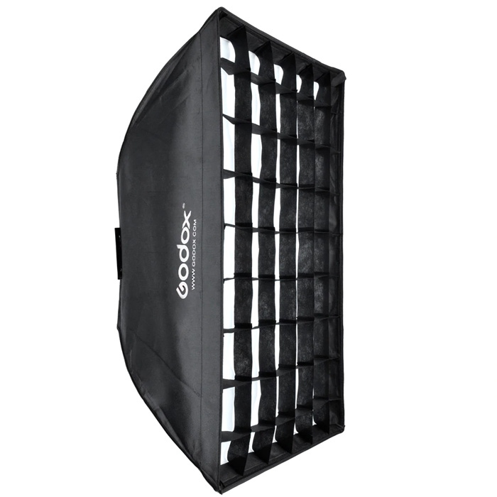 Godox Softbox mit Schirmanschluss 60 x 90 + Gitter