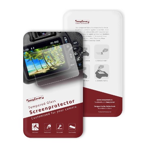 easyCover Glas Displayschutzfolie für Nikon Z6/Z7/Z50, Canon R & Panasonic GH5/GH5s