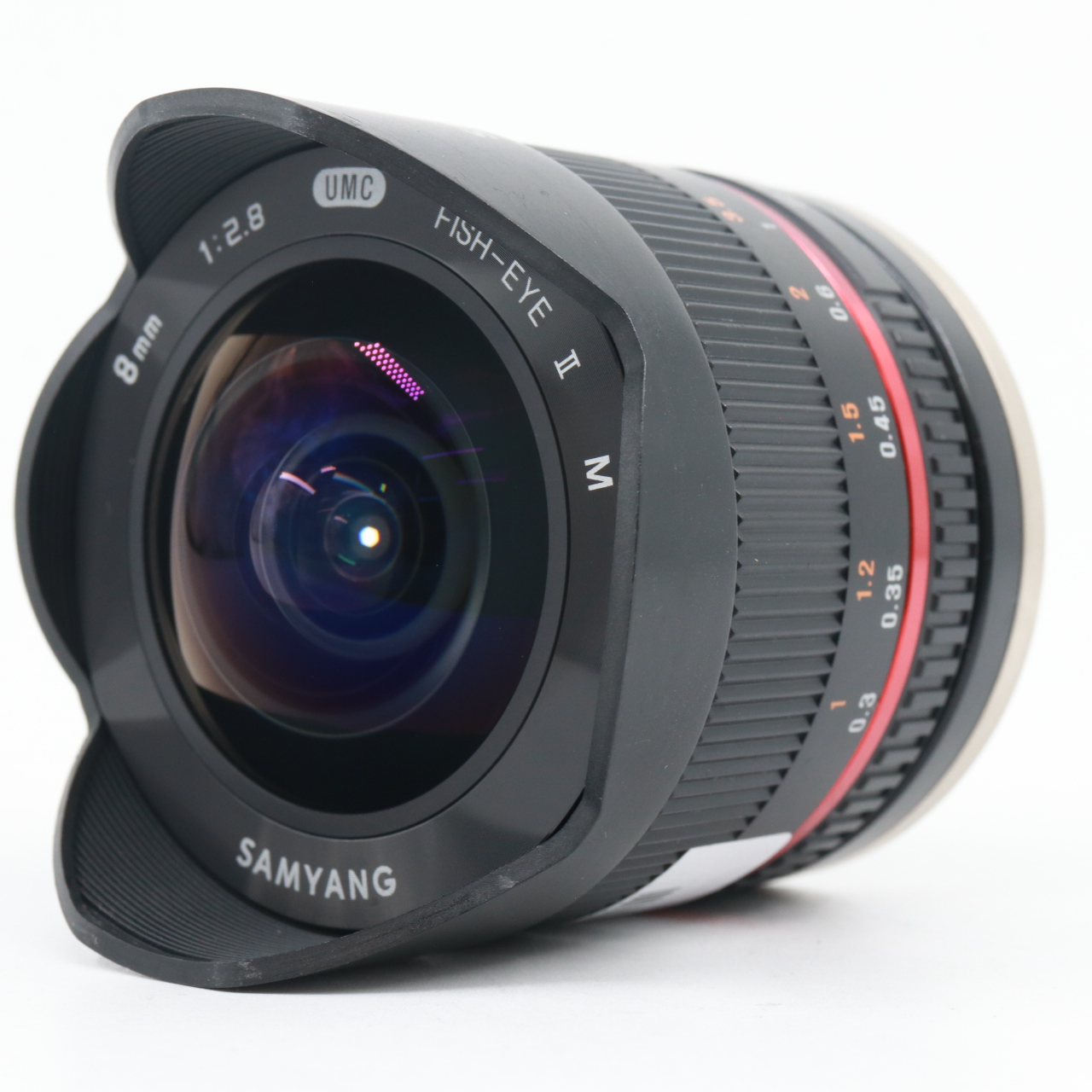Samyang 8mm f/2.8 Fischauge II Canon EF-M Gebrauchtware