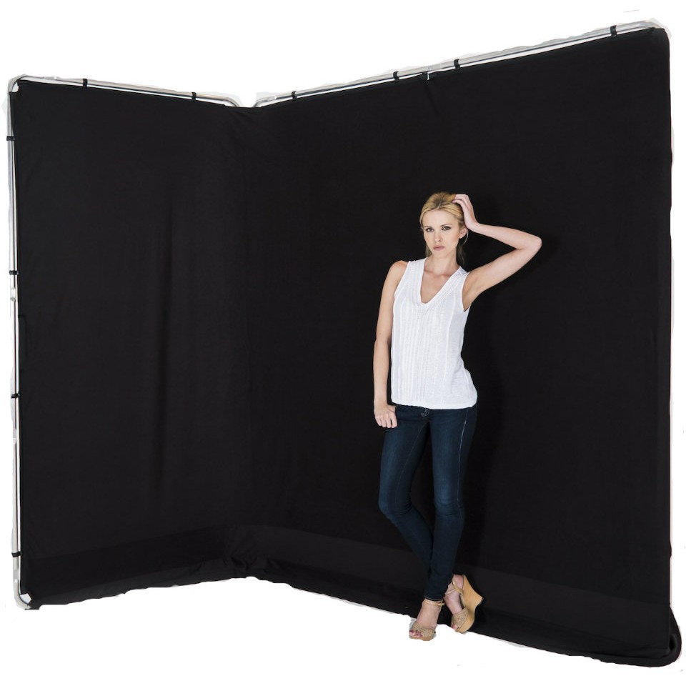 Manfrotto LL LB7625 Panorama-Hintergrund 400 cm Cover Schwarz