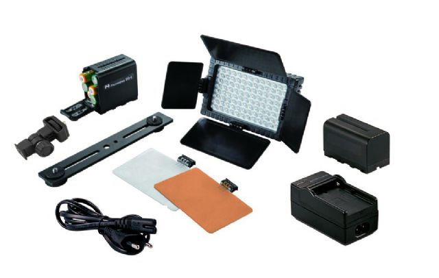 Falcon Eyes LED Lampeset Dimmbar DV-160V-K2 inkl. Akku