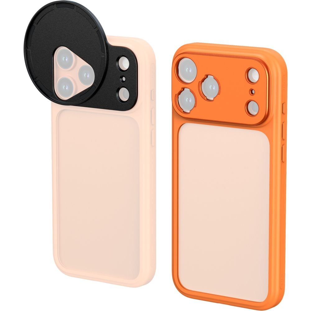 SmallRig 5795 FilMov Leichte Fotografie-Bumperhülle für iPhone 17 Pro Max, Orange