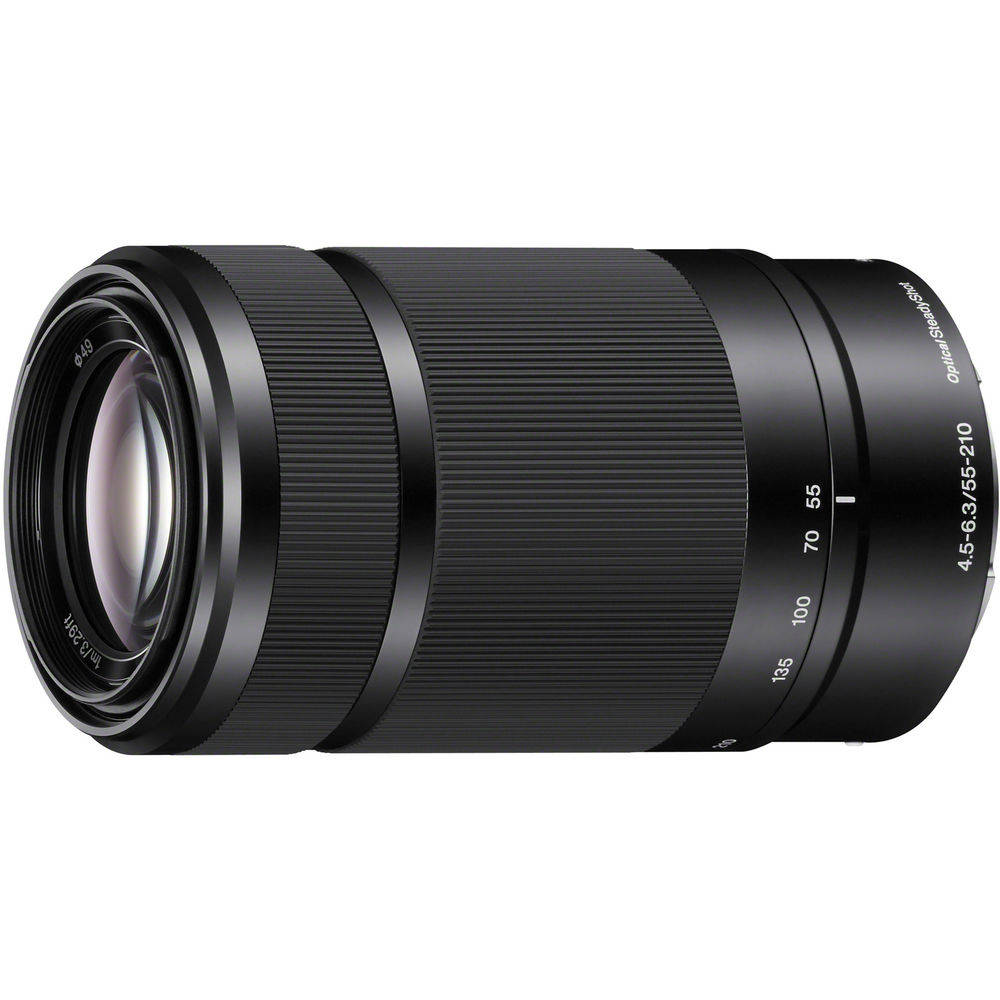 Sony E 55-210mm F/4.5-6.3 OSS Schwarz BULK