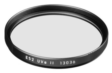Leica UVa II E52 Filter Schwarz