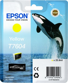 Epson T7604 gelb
