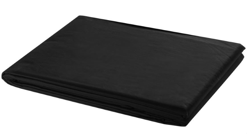 KAMERA EXPRESS BG-2X3-ZW Hintergrundstuch 2,50 x 3,0 Meter Schwarz