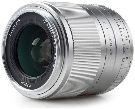 Viltrox AF 33mm F/1.4 AF Fujifilm X-mount silver