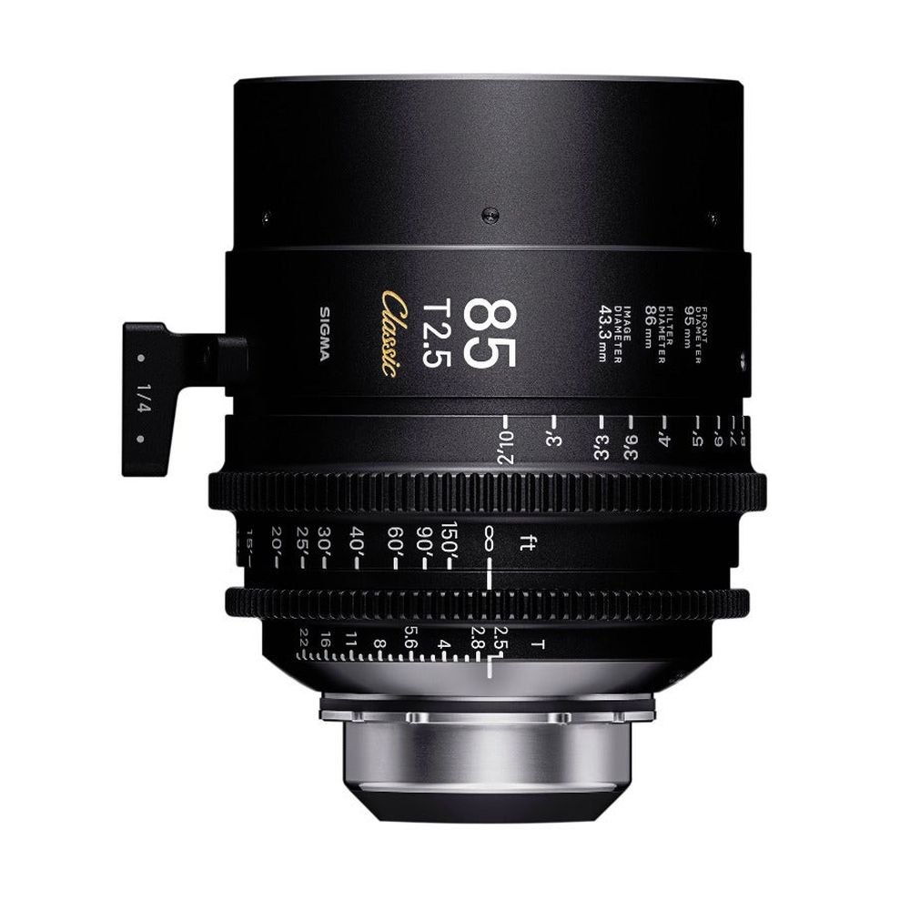 Sigma 85mm T2.5 FF Classic F/AP2 (Metrisch) PL Metrisch, i/Technology
