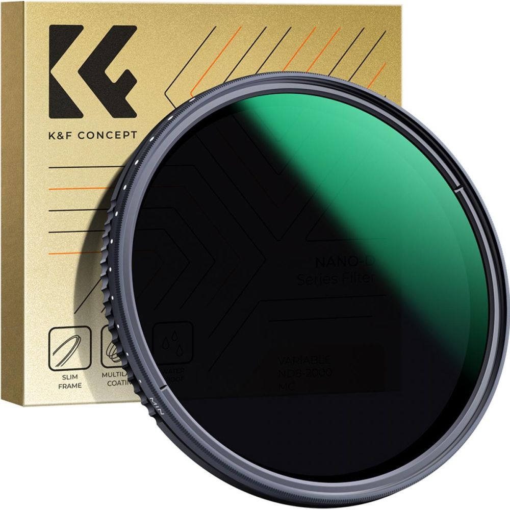 K&F Concept Variabler ND-Filter ND8-2000 super slim - 72mm
