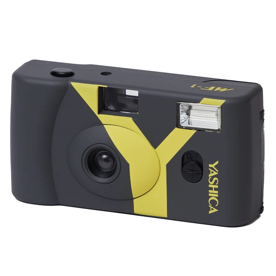 Yashica MF1 grau Set mit Film