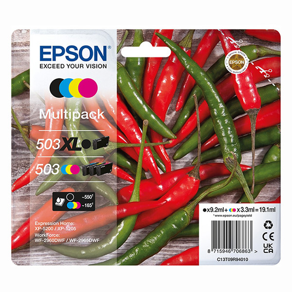 Epson 503 XL Multipack 4-farbig