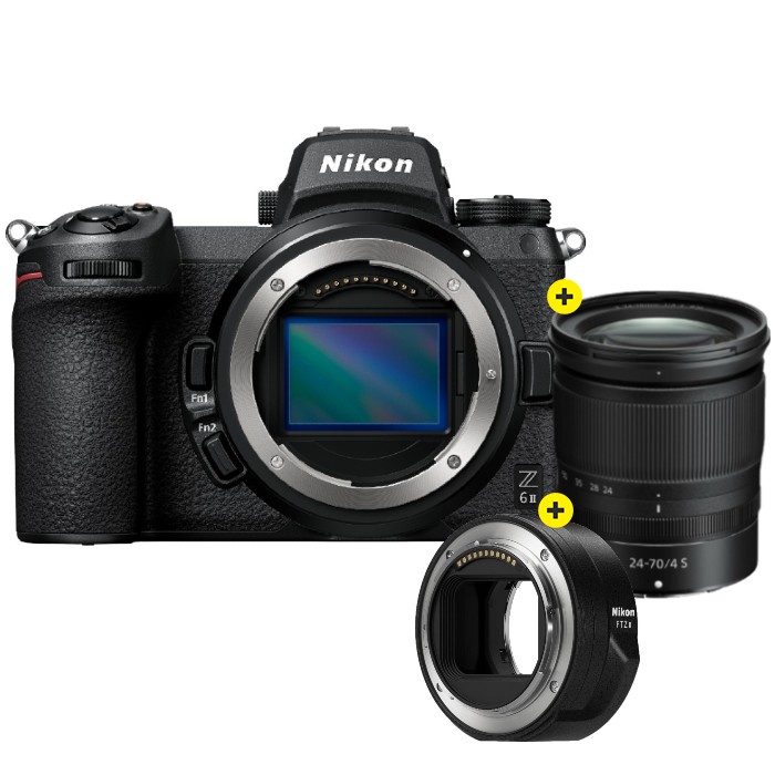 Nikon Z6 II + Nikon Z 24-70mm F/4.0 S + FTZ II Adapter