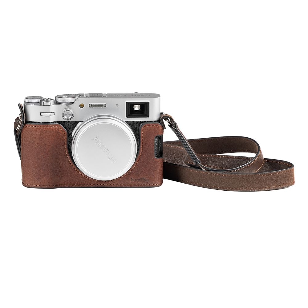 SmallRig Leder-Halbschalenset für Fujifilm X100VI (braun) 4699