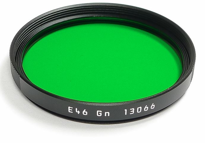 Leica 13066 Filter Grün E 46 schwarz