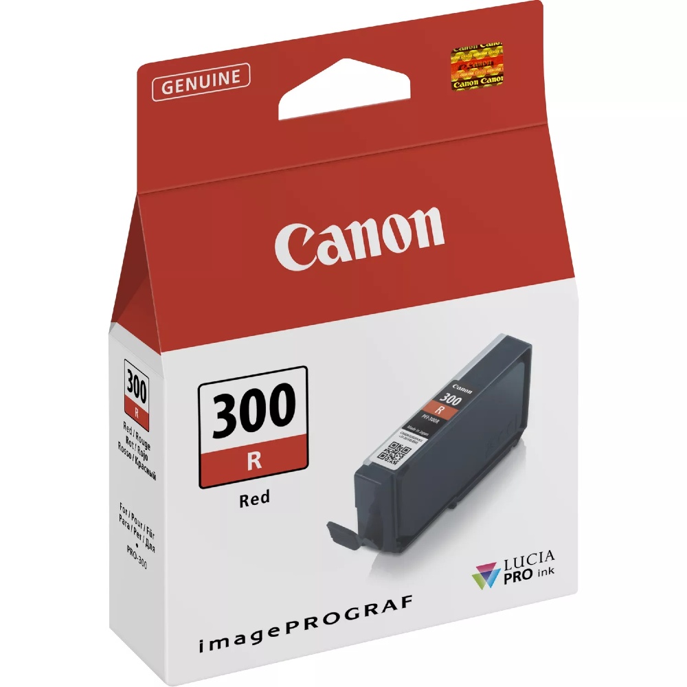 Canon PFI-300 inkt red
