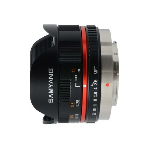 Samyang 7,5mm F/3.5 Micro 4/3 schwarz