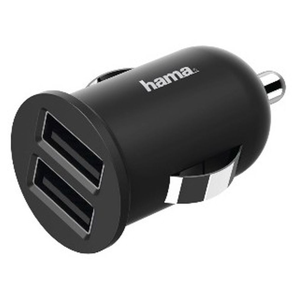 Hama Doppel-Autoladegerät 2x USB 2.4A