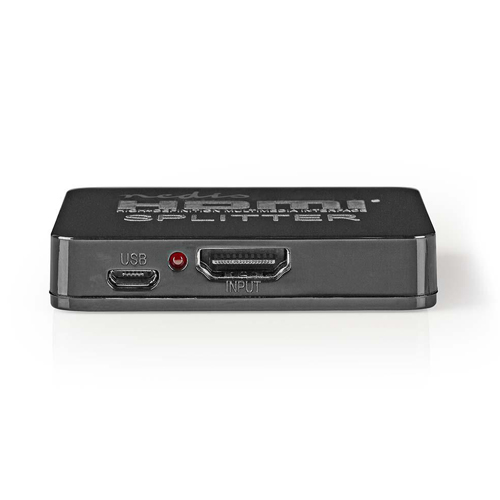 Nedis 2 Anschlüsse HDMI Splitter Schwarz